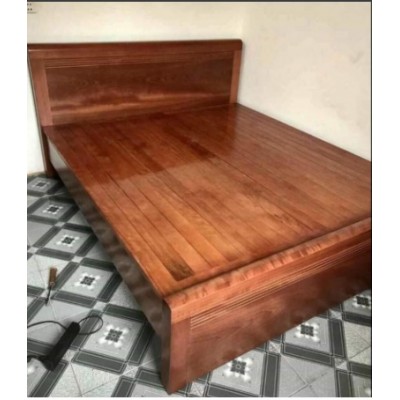 Giường ngủ gỗ xoan 1m80 giát phản GGN04