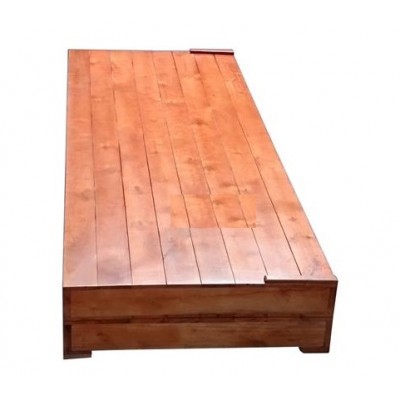 Dát giường hộp gỗ quế tự nhiên rộng 1m8 dài 2m