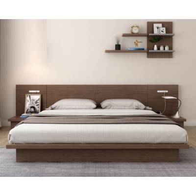 Giường ngủ Nhật Bản đẹp giá rẻ rộng 1m6 GCN57