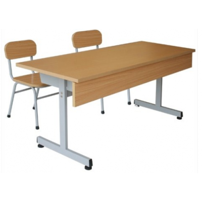 Bộ bàn ghế học sinh cấp 2 và 3 hòa phát cao 570 cm BHS108-4