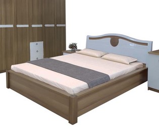 Giường ngủ gỗ công nghiệp rộng 1m8 GN401-18