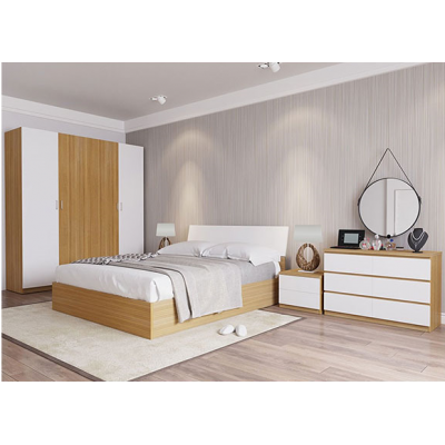 Giường ngủ gỗ công nghiệp rộng 1m8 GN301-18