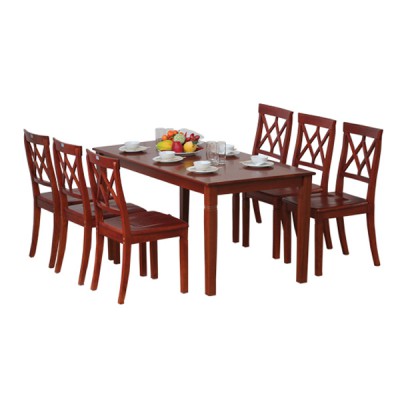 Bộ bàn ghế ăn gỗ tự nhiên TB03-1480