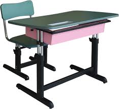 Bộ bàn ghế học sinh hòa phát khung sắt mặt gỗ BHS20-1