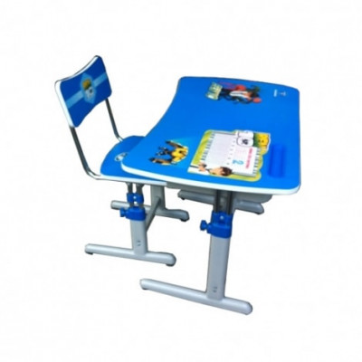 Bộ bàn ghế cho bé khung sắt mặt gỗ hòa phát BHS20-3