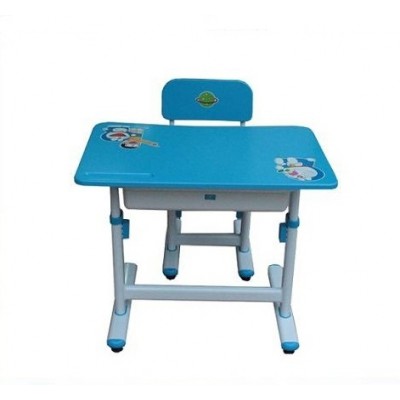 Bộ bàn ghế học sinh hòa phát khung sắt mặt gỗ BHS29A-2 