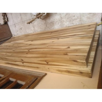 Dát phản gỗ hộp nằm đất phòng trọ KT: 200x160x10cm P01