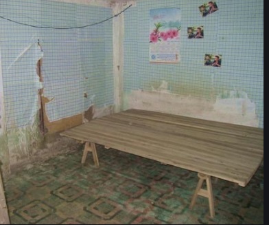 Bộ giường phản gỗ nằm phòng trọ sinh viên KT: 190x70cm