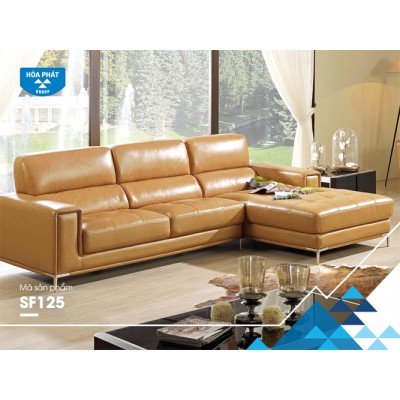 Ghế sofa phòng khách đệm PVC hiện đại SF125A-PVC