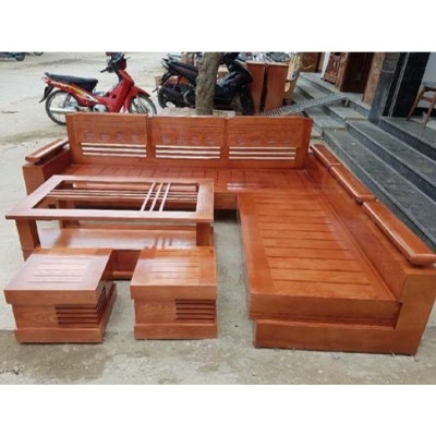 Bộ bàn ghế sofa gỗ tự nhiên BPK01