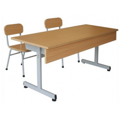 Bộ bàn ghế học sinh cấp 2 và 3 hòa phát cao 63 cm BHS108-5
