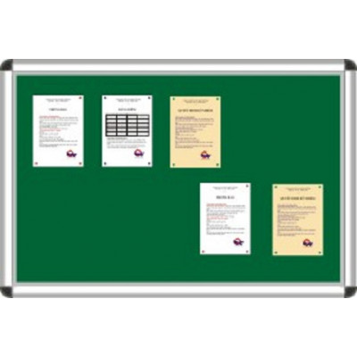 Bảng ghim đính tài liệu khung nhôm phào to KT: 120x160cm
