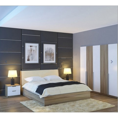 Giường ngủ gỗ công nghiệp rộng 1m6 GN304-16