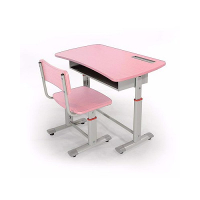 Bộ bàn ghế học sinh khung sắt mặt gỗ NT190 BHS03-H