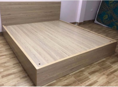 Nhận đóng giường gỗ rộng 140 cm GCN02