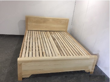 Giường gỗ sồi 1m6x2m giá rẻ GGN10